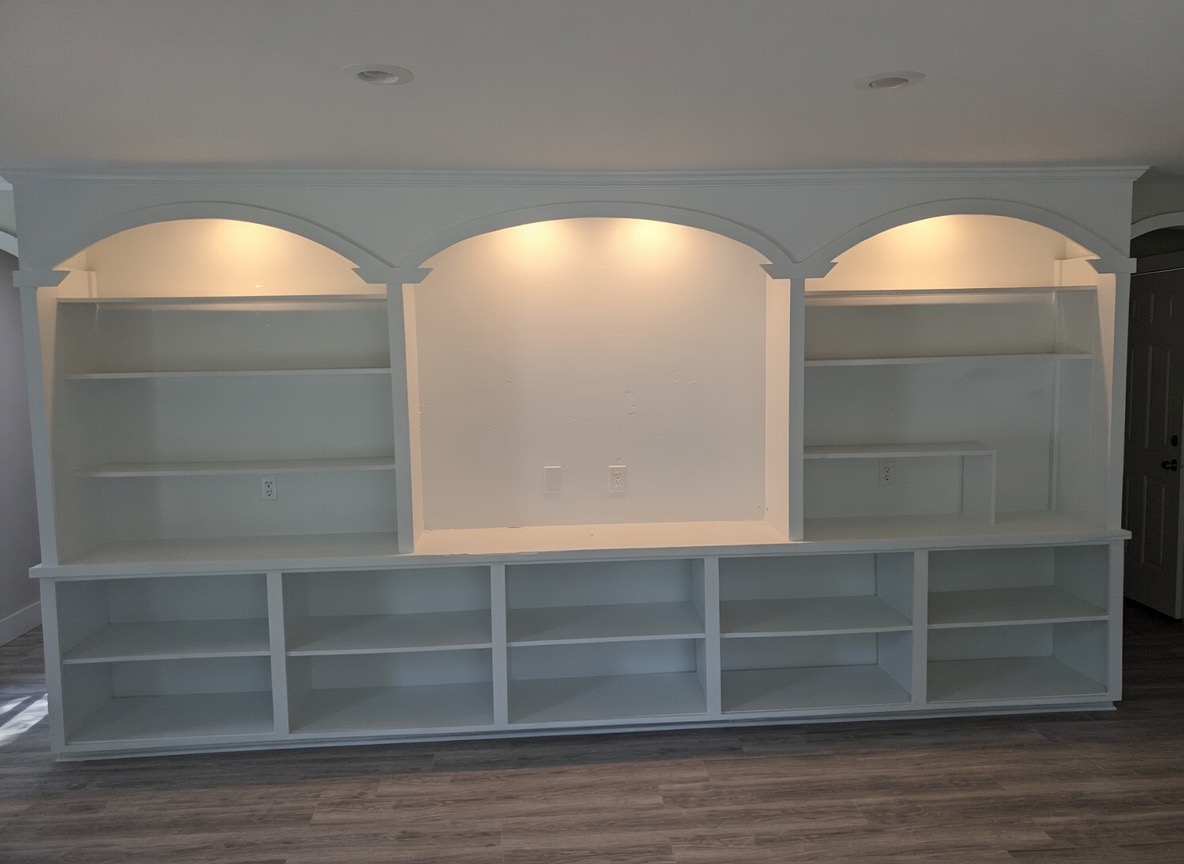 Custom Built-In Entertainment Center