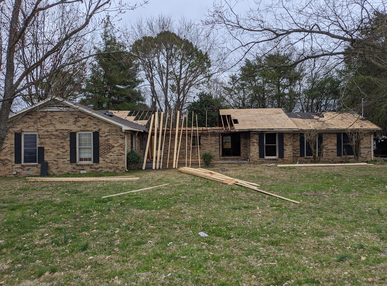 Roofing — Before